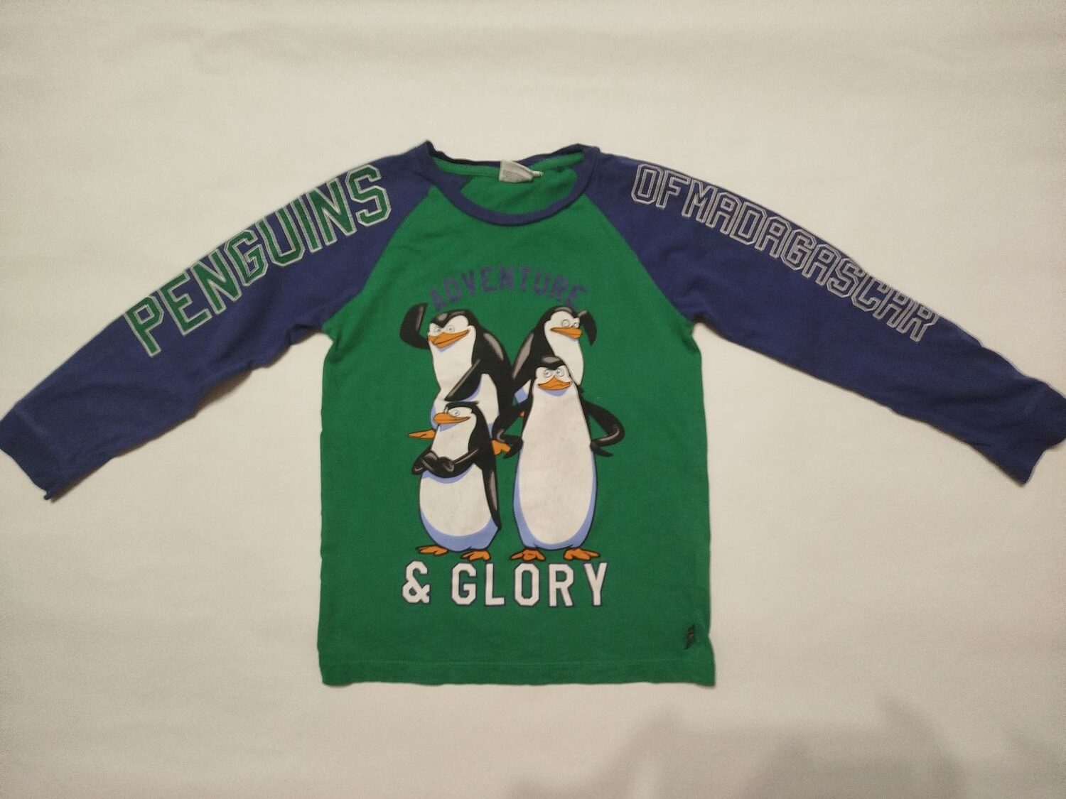 Детская пайта Penguins для мальчика 9-10 лет, рост 128 см