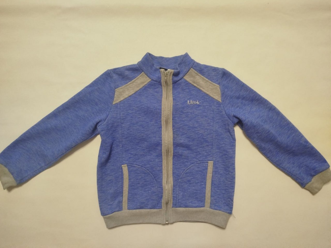 Спортивная мастерка утеплённая (флис). Рост: 140