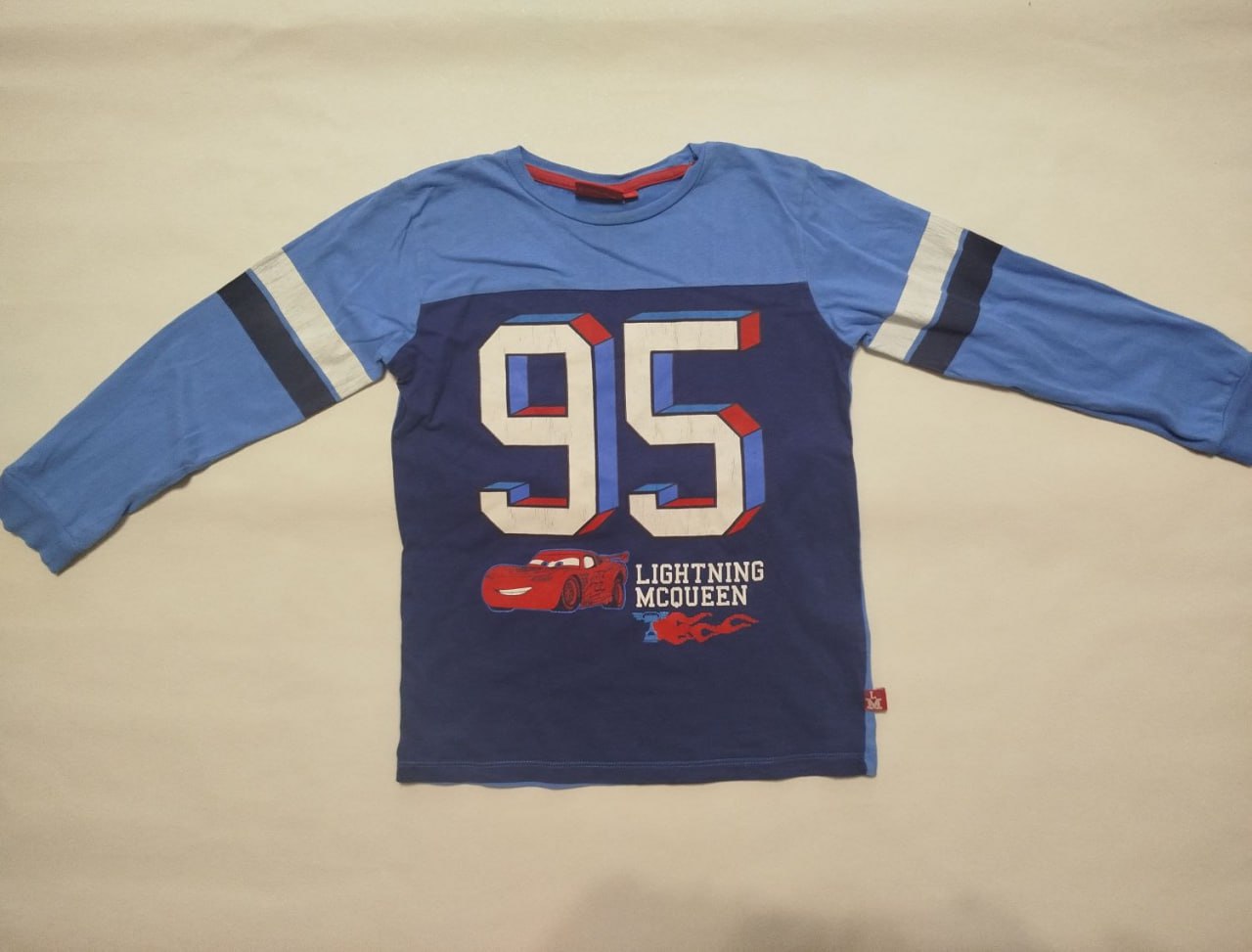 Лонгслив синего цвета. Польша