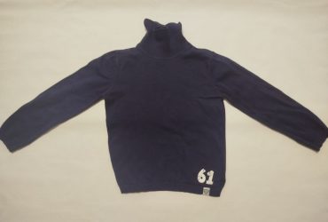 Водолазка синего цвета. Mothercare. 6-7 лет.100% cotton