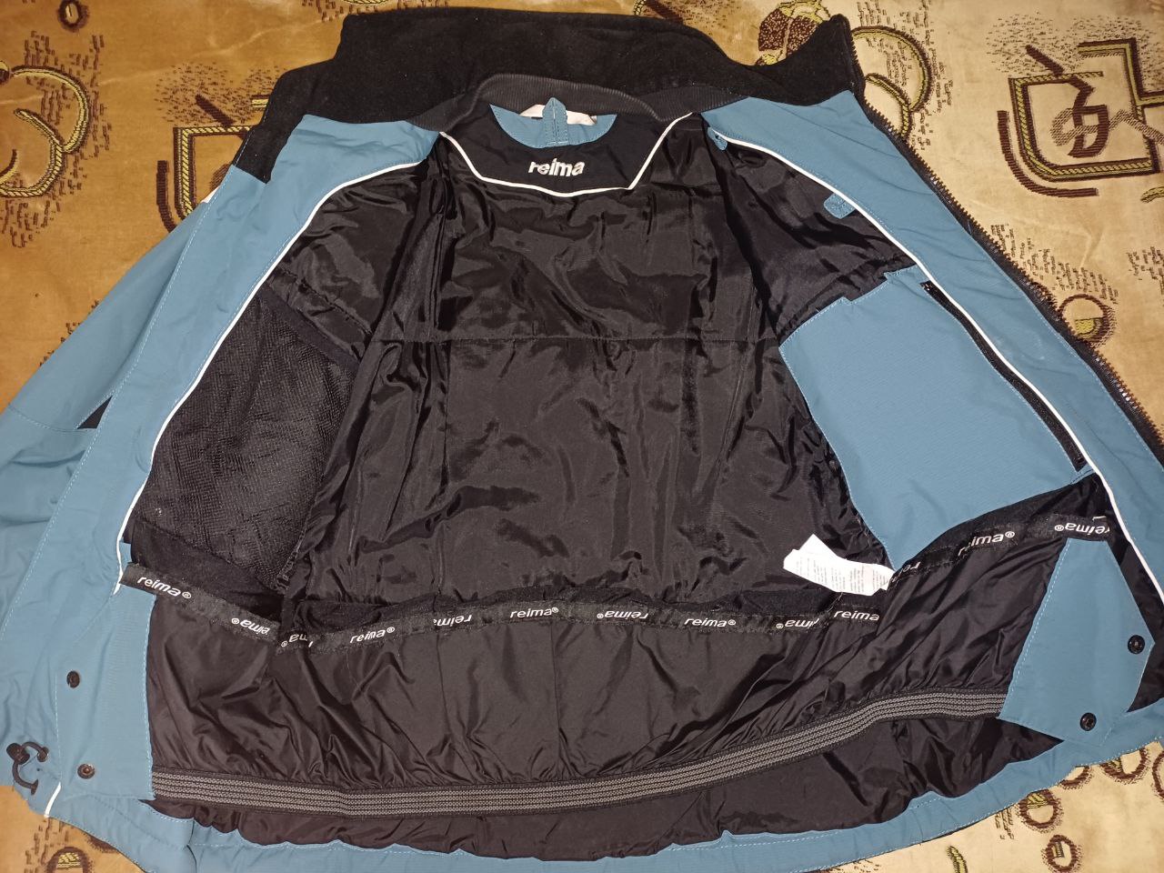 Куртка reima без капюшона рост 140