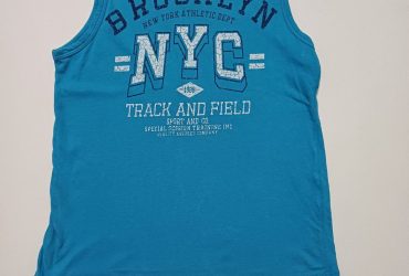 Майка синего цвета