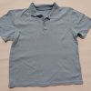 Футболка поло голубая