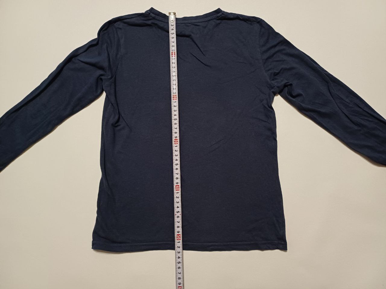 Лонгслив синего цвета 10 лет