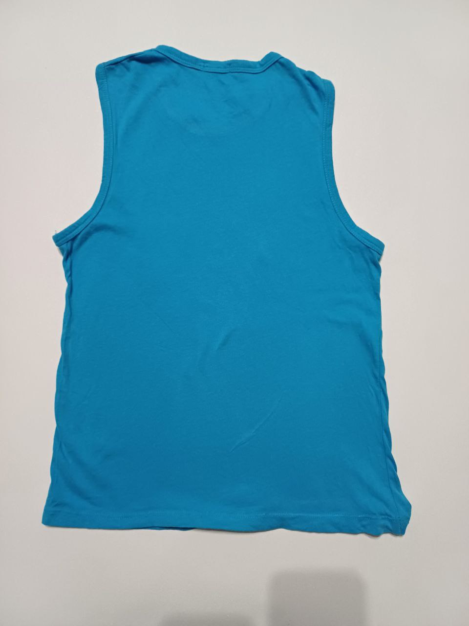 Майка синего цвета