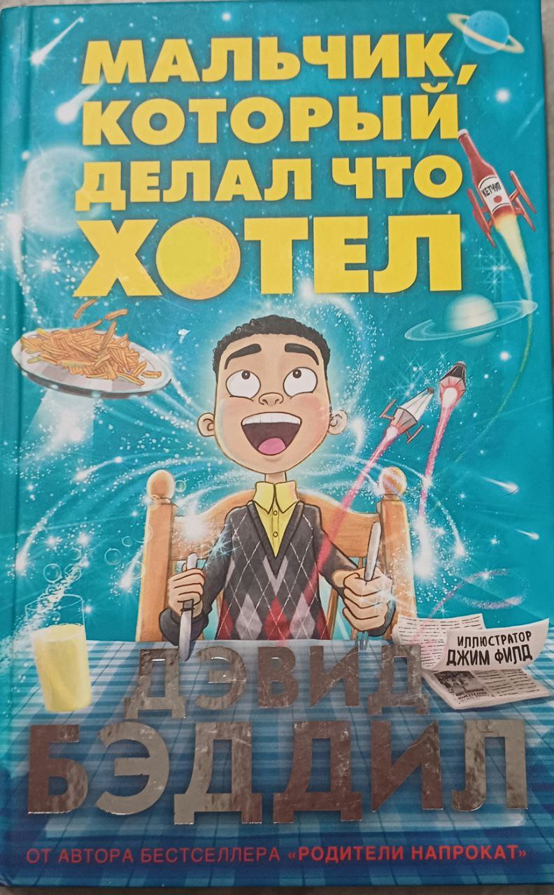 Книга Мальчик который делал что хотел.Автор Дэвид Бэддил 12+
