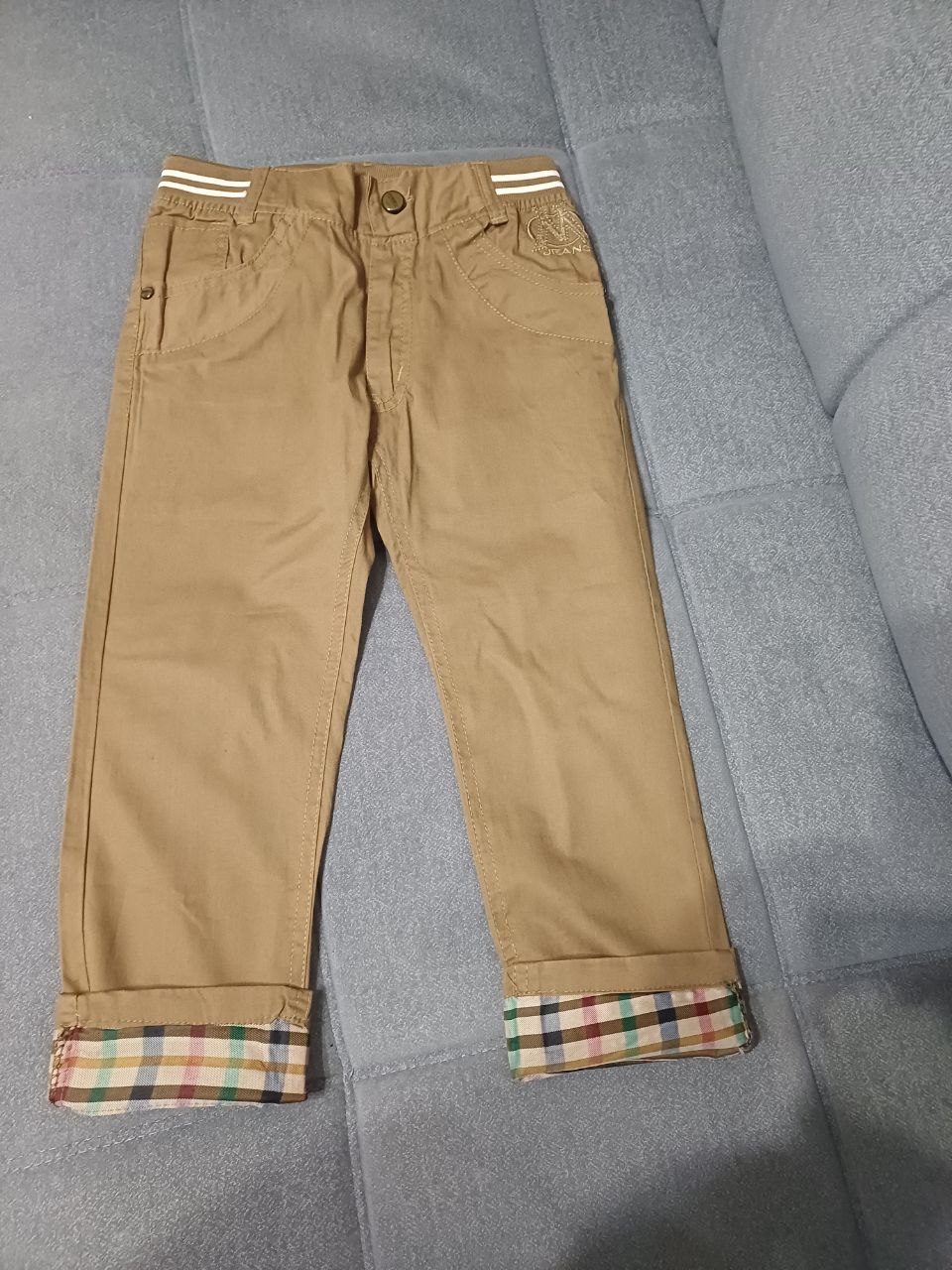 Джинсы светло-коричневые