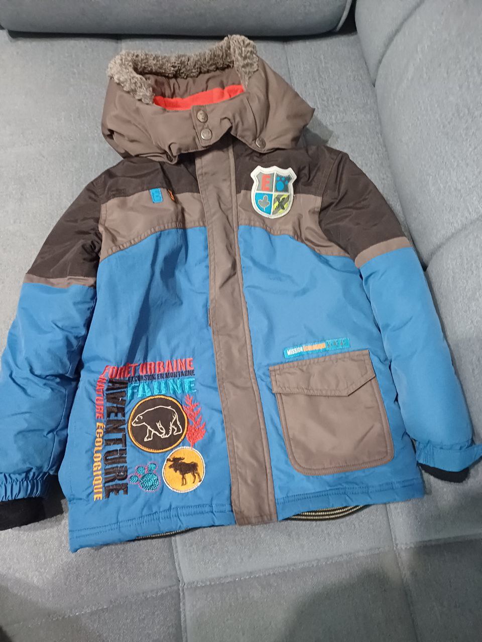 Куртка зимняя и штаны (костюм) на 5 лет