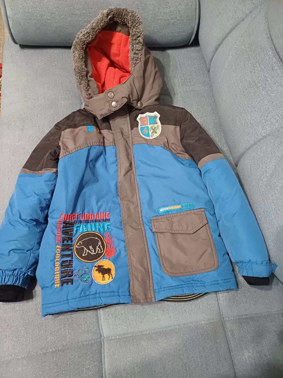 Куртка зимняя и штаны (костюм) на 5 лет